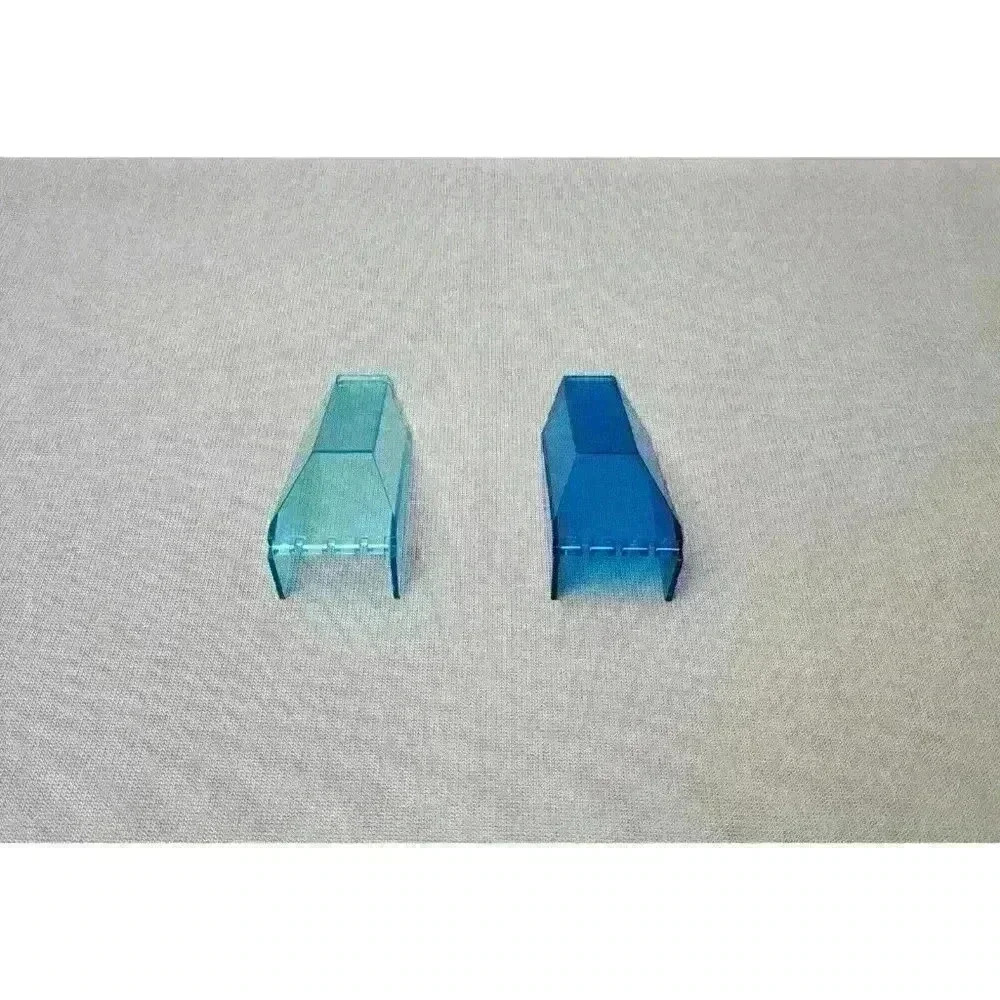 Lego 2507 Trans Light & Dark Blue Windscreen 10 x 4 x 2 1/3 Canopy Unitron Res-Q - Picture 3 of 5